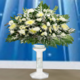 fleurs mariage blanc 2